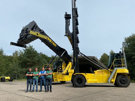 Besuch im Hyster Testzentrum